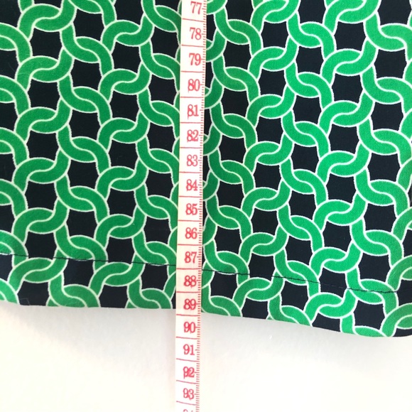 Adrienne Vittadini Green - Navy Blue Dress Size 2 - Picture 9 of 12